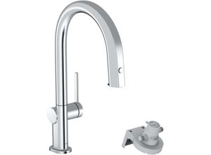 4059625391204 - Aqittura M91 - Spültischarmatur mit ausziehbarem Auslauf und mit Filterfunktion sBox verchromt 76826000 - Hansgrohe