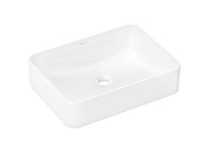 4059625475706 - Xuniva q - Aufsatzwaschbecken 55x40 cm ohne Überlauf weiß 60168450 - Hansgrohe