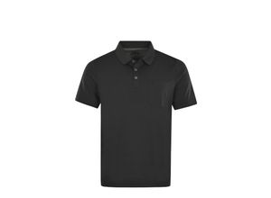 4059657813170 - Shirt Kurzarm-Poloshirt Softknit mit Knopfleiste und Brusttasche in Regular Fit