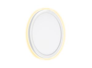 4059709003344 - Nizza led Außenwandleuchte IP44 Spritzwasserschutz Backlighteffekt Flaches Design Neutralweißes Licht weiß 28 x 28 cm - Telefunken 4059709003344 - Nizza led Außenwandleuchte IP44 Spritzwasserschutz Backlighteffekt Flaches Design Neutralweißes Licht weiß 28 x 28 cm - Telefunken
