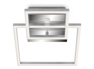 4059709004402 - Frame led Deckenleuchte Bewegungsmelder Dämmerungssensor Reichweite 6m Schwenkbar silberfarbig 358 x 26 x 76 cm - Telefunken 4059709004402 - Frame led Deckenleuchte Bewegungsmelder Dämmerungssensor Reichweite 6m Schwenkbar silberfarbig 358 x 26 x 76 cm - Telefunken
