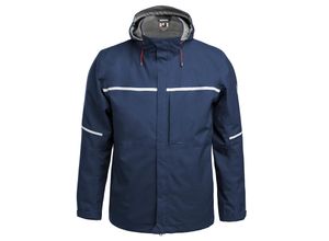 4059737018655 - QUALITEX HIGH QUALITY WORKWEAR Hardshelljacke RESIST marine Herren S