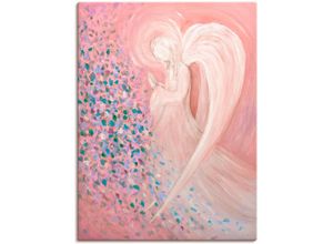 4059745055390 - Wandbild ARTLAND Engelbild - pastell Bilder Gr B H 60 cm x 80 cm Leinwandbild Religion 1 St pink Bild Kunstdruck Leinwandbild Kunstdrucke Bilder als Alubild Leinwandbild Wandaufkleber oder Poster in versch Größen