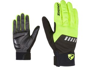 4059749812562 - ziener Dallen Touch Fahrradhandschuhe Softshell gelb 8