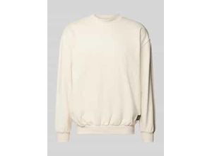 4059833387570 - Sweatshirt mit Label-Print und -Badge