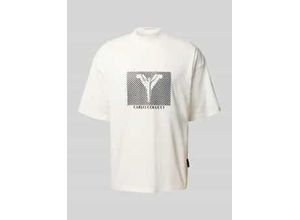 4059833396107 - T-Shirt mit Label-Print