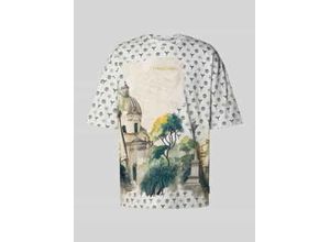 4059833427122 - Oversized T-Shirt mit Label-Stitching