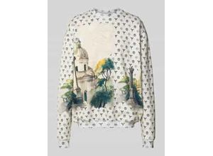 4059833429089 - Oversized Sweatshirt mit gerippten Abschlüssen