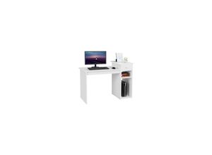 4059852825145 - Schreibtisch Bürotisch Computertisch mit Schubladen PC Tisch Laptoptisch für Home 112 x 50 x 82 cm