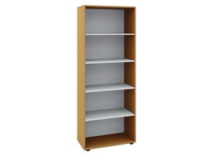 4059865102455 - Mehrzweckschrank Kleiderschrank Hochschrank Garderobe Flur Schrank Buche Dekor