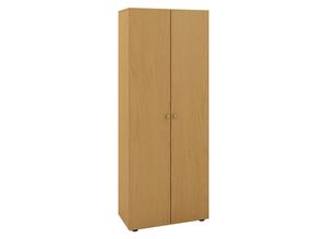 4059865102561 - Mehrzweckschrank Kleiderschrank Hochschrank Garderobe Flur Schrank Buche Dekor