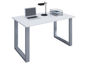 4059865109751 - Schreibtisch Computer PC Laptop Tisch Arbeitstisch Bürotisch Computertisch weiß