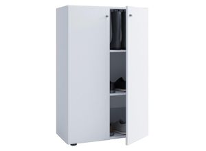 4059865111280 - Universalschrank Büro Kommode Highboard Schrank Anrichte Mehrzweckschrank weiss