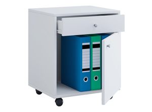 4059865114830 - Rollcontainer Bürocontainer Büro Schublade Schrank Schreibtisch Unterschrank