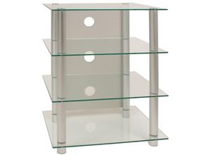 4059865115127 - Fernsehtisch TV Unterschrank Wohnzimmer Schrank Fernsehschrank Glas Hifi Regal