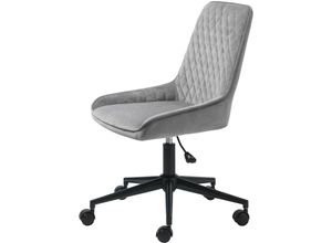 4059865124815 - Pkline - Milton Bürostuhl velour grau 47-38830006