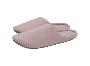 4059865127380 - Dynamic24 - Damen Herren Unisex Fleece Slipper 26759-rosa-36 37