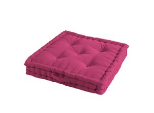 4059865154294 - Dynamic24 - Sitzkissen Stuhlkissen Auflagen Bankauflage 60 x 60 x 10cm fuchsia 1730949