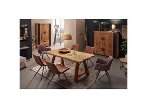 4059865159107 - Tisch 200x100 Teak Holztisch Esstisch Küchentisch Wohnzimmertisch Speisetisch