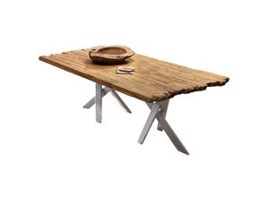 4059865159862 - Tisch 160x90 Teak Holztisch Küchentisch Speisetisch Esstisch Esszimmer