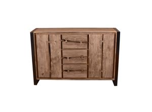 4059865162275 - Sideboard Natural Edge Akazie Kommode Wohnzimmer Esszimmer Schubladen Schrank