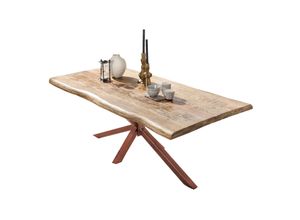 4059865162374 - Tisch 160x90 Mango natur Holztisch Esstisch Speisetisch Esszimmer Wohnzimmer