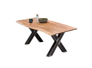 4059865164378 - Tisch 160x85 cm Akazie natur Esstisch Speisetisch Küchentisch Esszimmer Küche