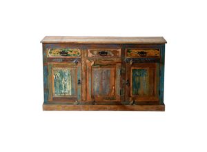 4059865164811 - Sideboard Riverboat Altholz Kommode Wohnzimmer Esszimmer Schubladen Schrank