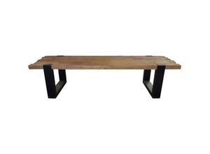 4059865164927 - Couchtisch 130x60 Teak Holztisch Wohnzimmertisch Beistelltisch Sofatisch Tisch
