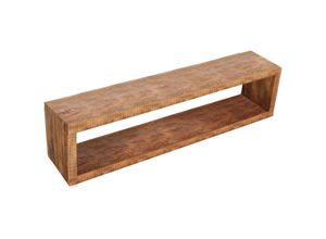 4059865171505 - Wandregal Mangoholz Wandboard Regal Hängeregal Ablageregal Bücherregal