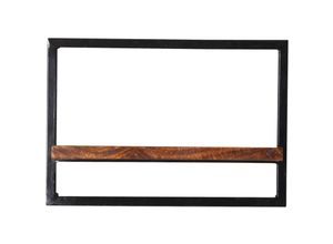 4059865171758 - Wandregal Panama Mangoholz Metall Wandboard Ablage Regal Hängeregal Bücherregal 4059865171758 - Wandregal Panama Mangoholz Metall Wandboard Ablage Regal Hängeregal Bücherregal