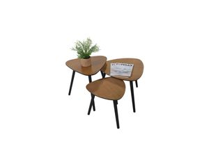 4059865176210 - Beistelltisch 45x45 cm Wohnzimmertisch Couchtisch Sofatisch Dekoration