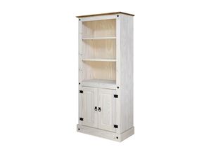 4059865176654 - Bücherregal Kiefer massiv Standregal Wohnzimmer Regal