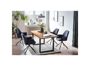 4059865179211 - Essgruppe 5 tlg 180x90 cm Sitzgruppe Massivholz Essstuhl Esstisch Tisch Stuhl 4059865179211 - Essgruppe 5 tlg 180x90 cm Sitzgruppe Massivholz Essstuhl Esstisch Tisch Stuhl