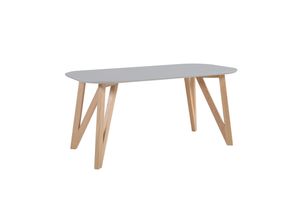4059865180392 - Esstisch 200x100x76 cm grau Eiche Esszimmertisch Küchentisch Tisch Holztisch