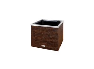 4059865188442 - Polyrattan Pflanzgefäß mit Selbstbewässerung 4059865188442 - Polyrattan Pflanzgefäß mit Selbstbewässerung