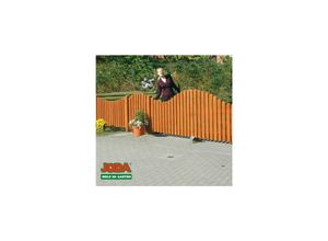 4059865235306 - JODA Pforte 100x80 90 Zaunpforte Zaun Vorgartenzaun Holz Gartenzaun Pinie