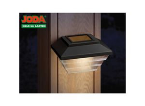 4059865265167 - JODA 2er Set Topline Solarleuchte m Akku Solarlampe Garten Hauslampe schwarz