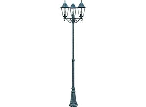 4059865302817 - Alu Kandelaber Garten Laterne Aussenleuchte Stand Leuchte Lampe grün schwarz