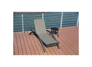 4059865346682 - Sonnenliege DONNA Relaxliege Liege Garten Terrasse Möbel taupe