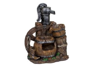 4059865346781 - Brunnen Holz Stein Optik Wasserspiel Springbrunnen Kaskaden Dekobrunnen Garten 4059865346781 - Brunnen Holz Stein Optik Wasserspiel Springbrunnen Kaskaden Dekobrunnen Garten