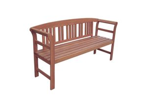 4059865347368 - Gartenbank Bank Sitzbank Parkbank Gartenmöbel Holz Garten Holzbank 3-Sitzer Rose