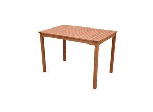4059865397516 - Garten Eukalyptus Tisch 110x70 Gartentisch Holztisch Holz massiv Balkon Terrasse