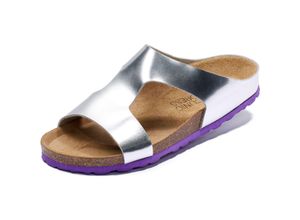 4059865435409 - Damen Bio Pantoletten silber