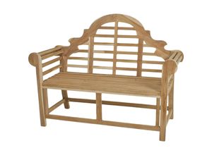 4059865460319 - Teak Friesenbank Parkbank Gartenbank Holz Landhaus Bank Holzbank Garten Sitzbank