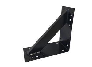 4059865517631 - Großer Stahl Winkel 20x20x9cm extra stark Holzverbinder verstärkt schwarz 4059865517631 - Großer Stahl Winkel 20x20x9cm extra stark Holzverbinder verstärkt schwarz