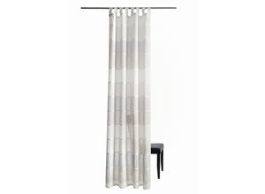 4059865541247 - Homing Schlaufenschal Lennardt 140x245 Vorhang Wohnzimmer transparent creme