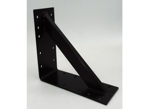4059865635878 - Großer Stahl Winkel 25x25x10cm extra stark Holzverbinder verstärkt schwarz