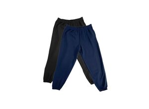 4059865659867 - 2er Set Fruit of the Loom Jogginghose schwarz dunkelblau 4059865659867 - 2er Set Fruit of the Loom Jogginghose schwarz dunkelblau