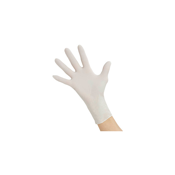 4059904035461 - Nitras Medical - nitras Einmalhandschuhe White Wave 8310 - Einweghandschuhe puderfrei und extrem reißfest perfekt in einer Box zum Dosieren - Größe9